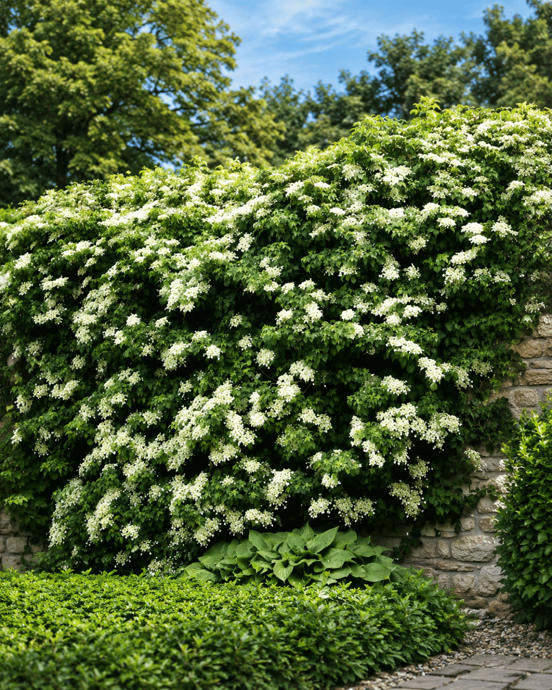 hydrangeaメモ　19点まとめ売り　　　172 Hydrangea Anomala Petiolaris Miranda (45-50 cm) - Clarenbridge